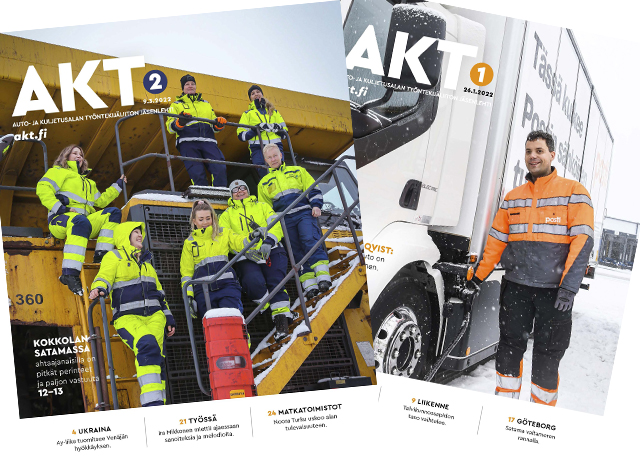 AKT-lehti kertoo liiton jäsenten arjesta ja asioista | AKT